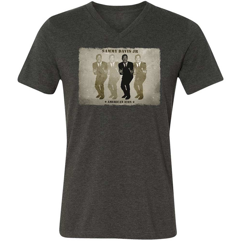 Unisex V-Neck T-Shirt - PHB5N4UR - Dark Grey Heather - 9