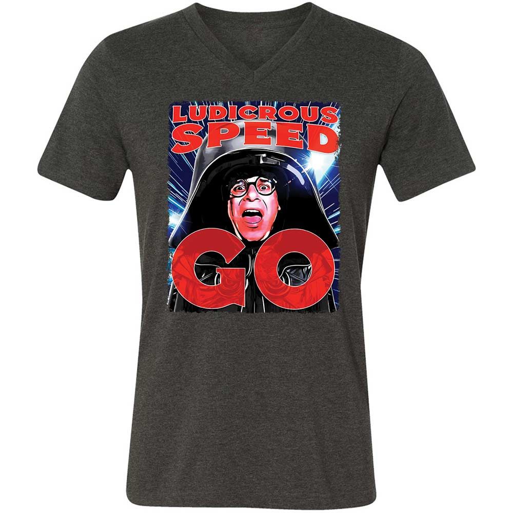 Ludicrous Speeds Go - Dark Grey Heather - 9