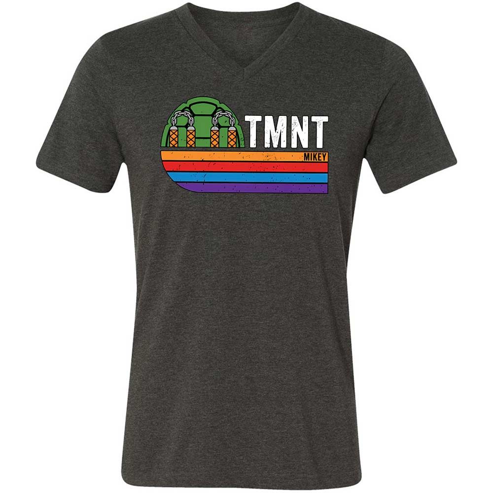 Unisex V-Neck T-Shirt - D3WBKVT1 - Dark Grey Heather - 9