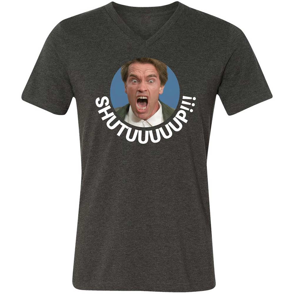 Unisex V-Neck T-Shirt - LFE3XA4A - Dark Grey Heather - 9