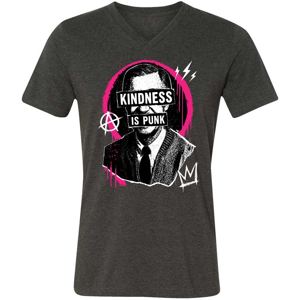 Kindness is Punk - Dark Grey Heather - 9