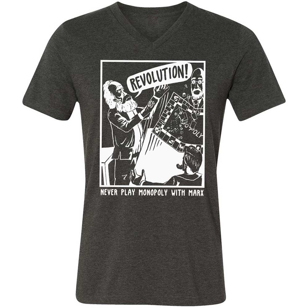 Marxist Monopoly - Political Philosophy - Dark Grey Heather - 9