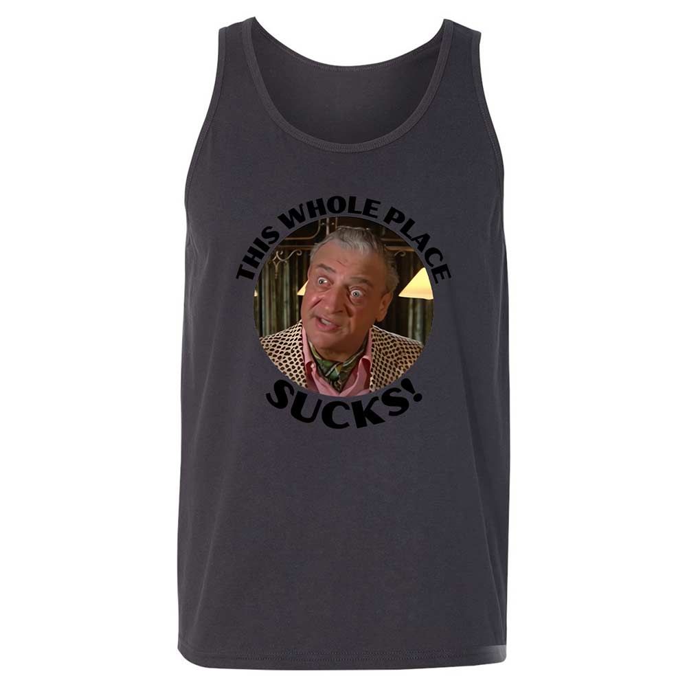 Unisex Jersey Tank - 4HAA2BP5 - Dark Grey - 9