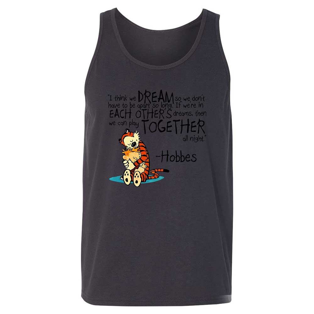 Calvin Hobbes Dreams - Dark Grey - 9