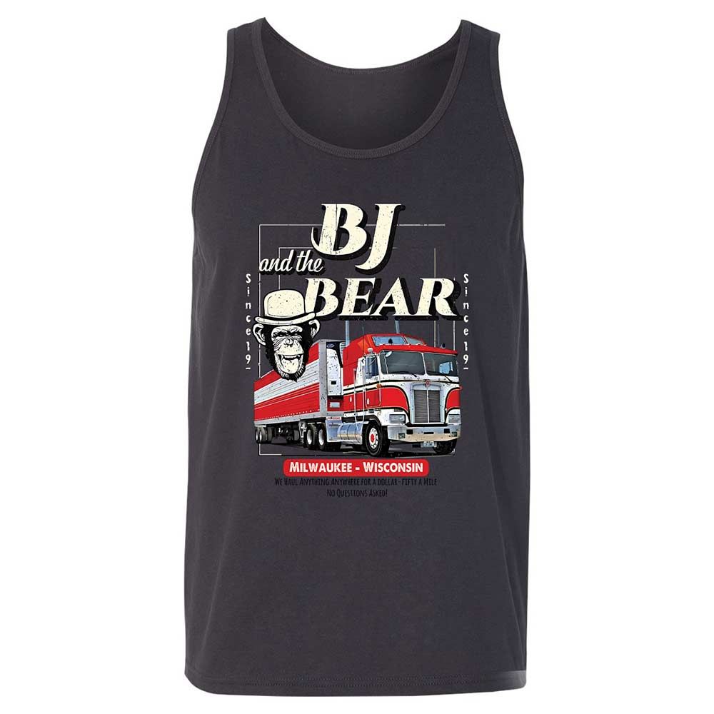Unisex Jersey Tank - SSXKU51X - Dark Grey - 9