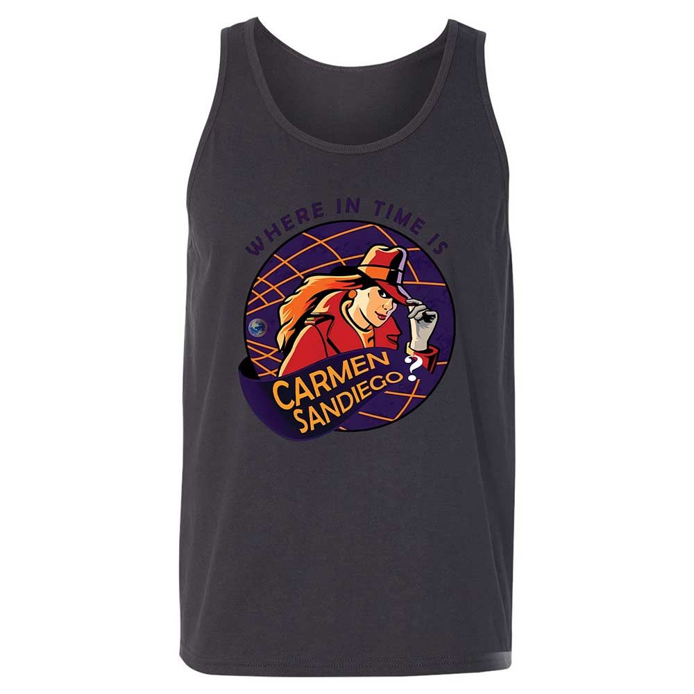 Where in Time Is Carmen Sandiego - Dark Grey - 9