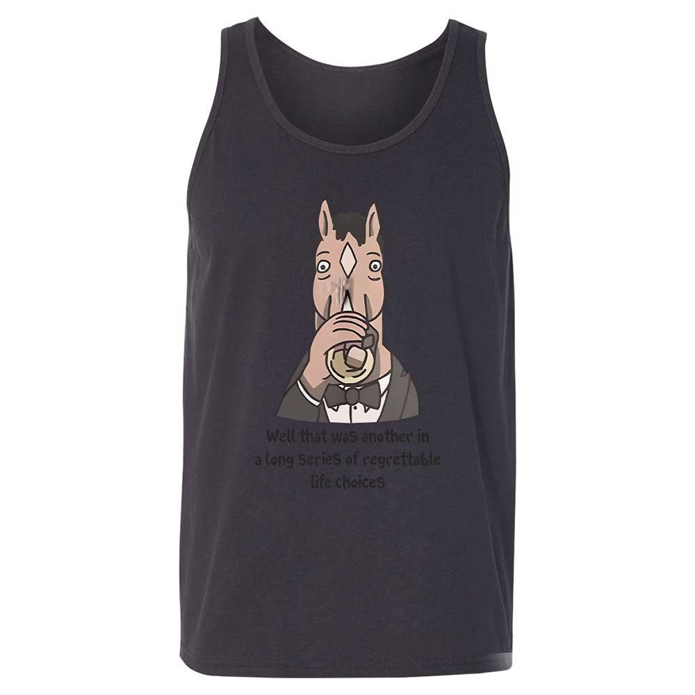 Unisex Jersey Tank - P97KS585 - Dark Grey - 9
