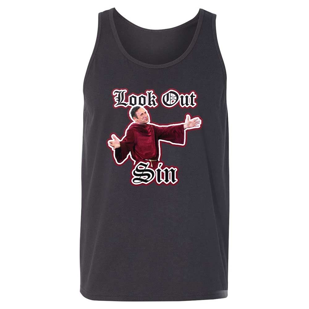 Unisex Jersey Tank - 4JM8Z5E4 - Dark Grey - 9