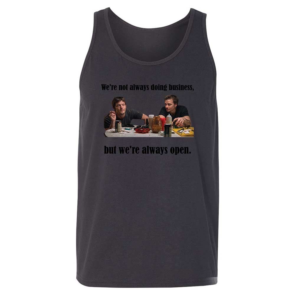 Unisex Jersey Tank - LYKJF6T4 - Dark Grey - 9