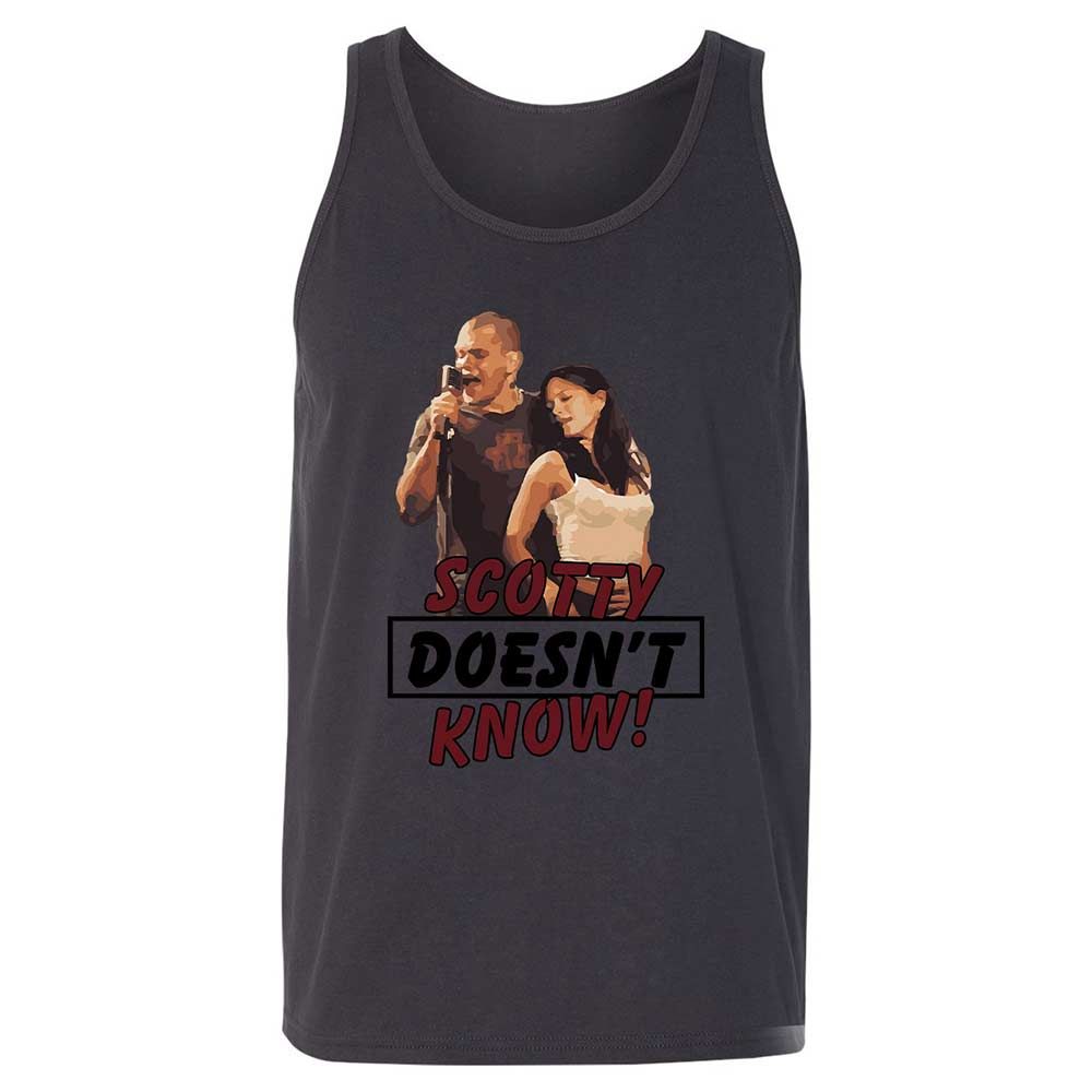He Doesn't Know - Dark Grey - 9