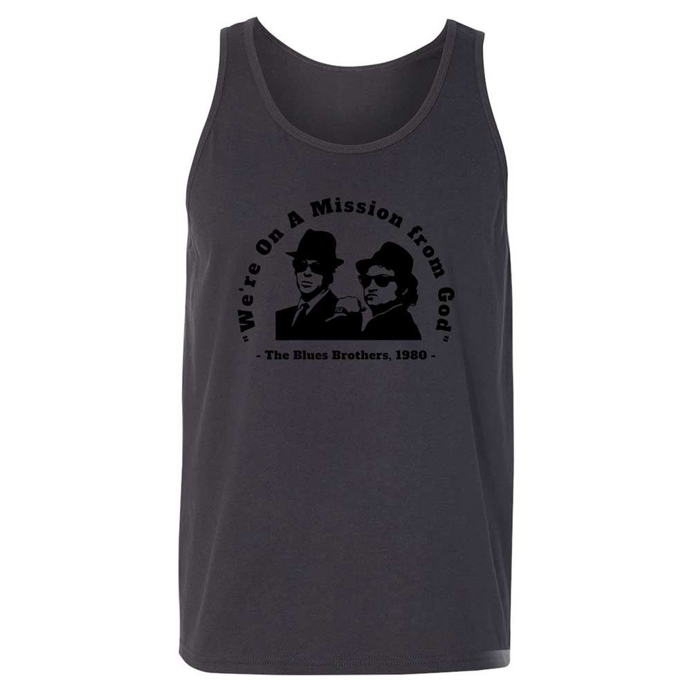 We're on a Mission from God - Dark Grey - 9