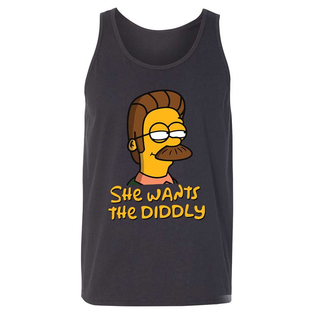 She Wants The Diddly - Dark Grey - 9