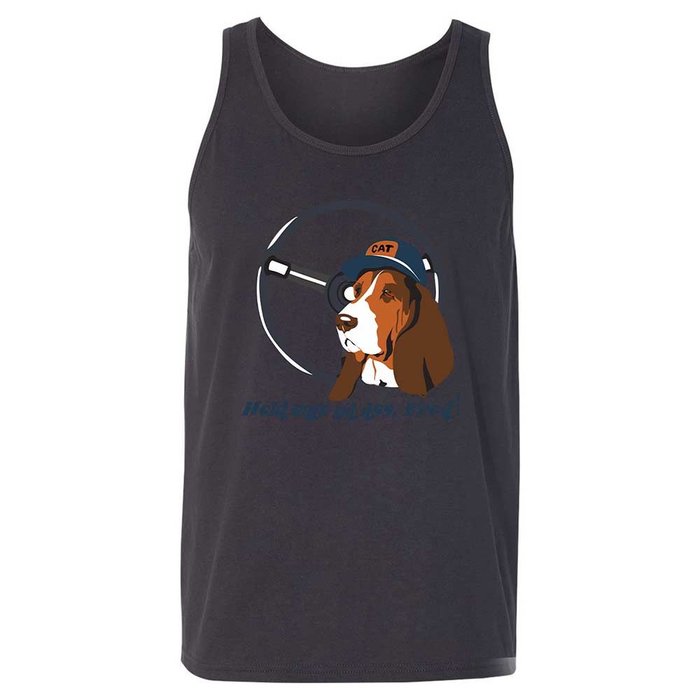 Unisex Jersey Tank - AUPMND88 - Dark Grey - 9