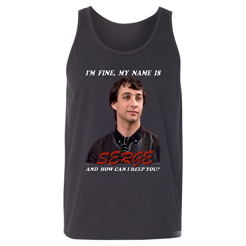 Unisex Jersey Tank - P5E1G5WY - Dark Grey - 9