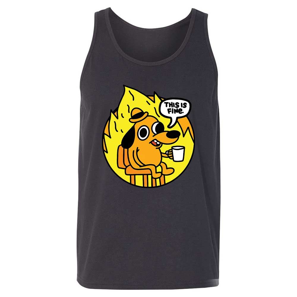 This is Fine - Dark Grey - 9