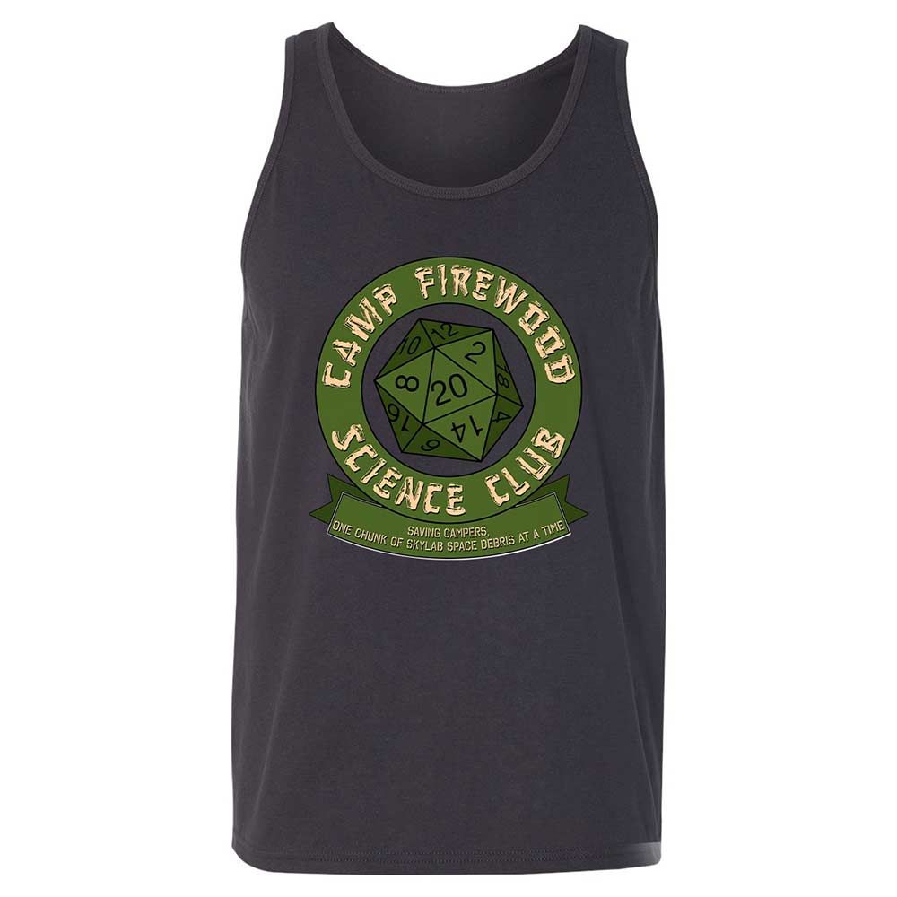 Camp Firewood Science Club - Dark Grey - 9