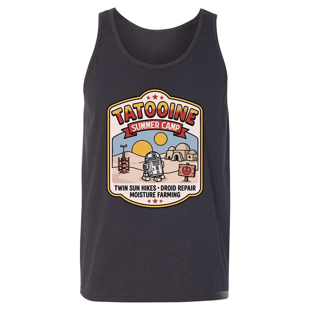 Unisex Jersey Tank - EUBTDXXS - Dark Grey - 9
