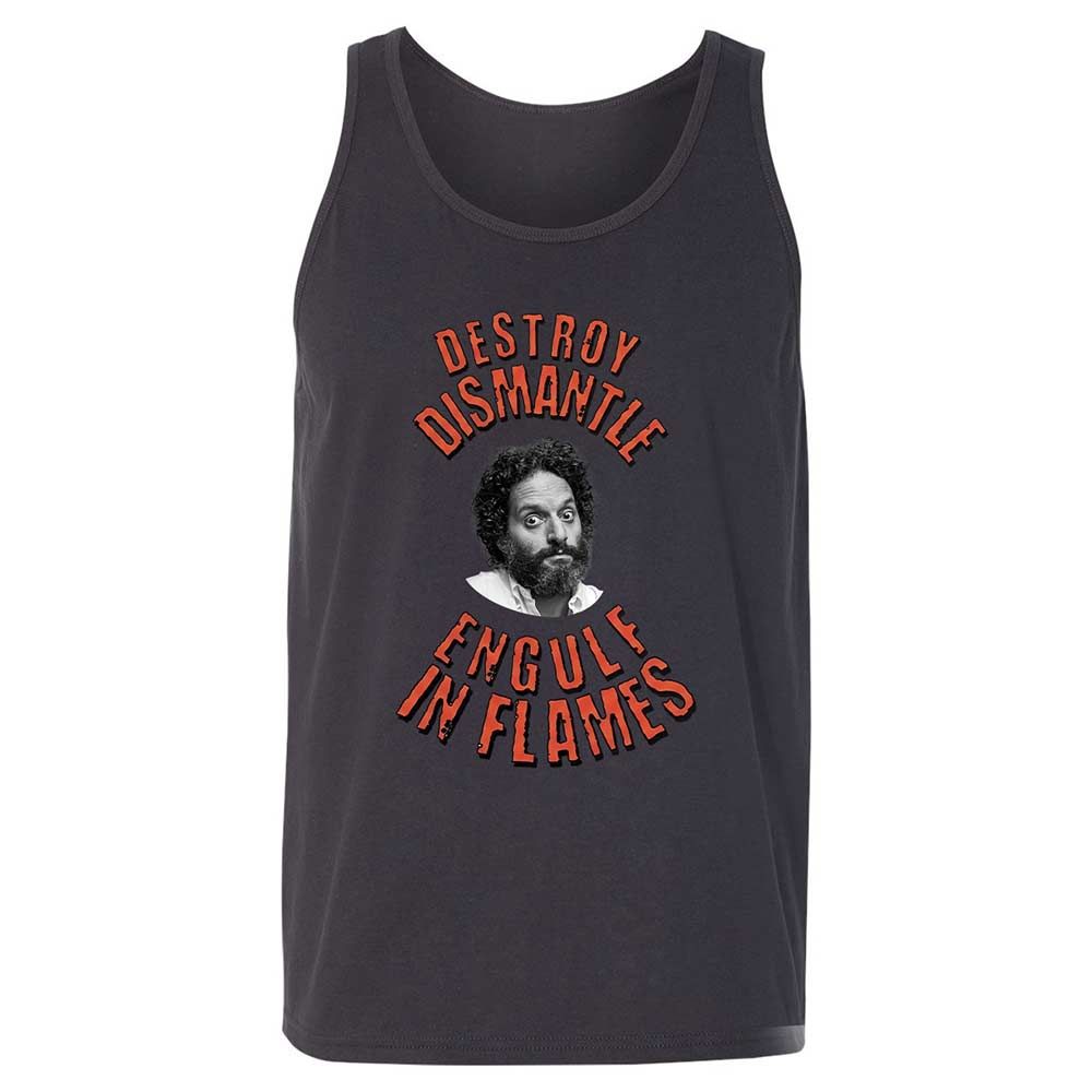 Destroy, Dismantle, Engulf in Flames - Dark Grey - 9