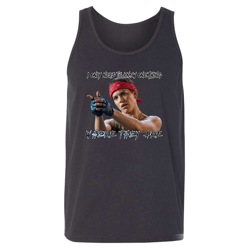 Unisex Jersey Tank - 3RERX23B - Dark Grey - 9