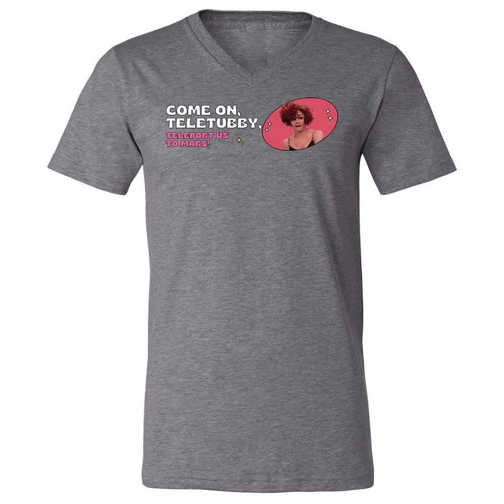 Unisex V-Neck T-Shirt - EJ596PX6 - Deep Heather - 9