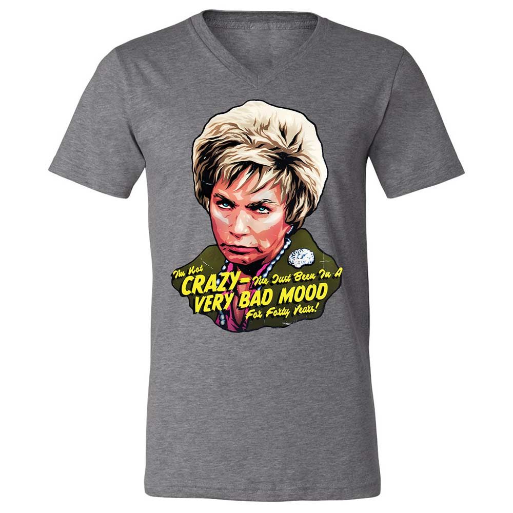 Unisex V-Neck T-Shirt - 9QWY4DFN - Deep Heather - 9