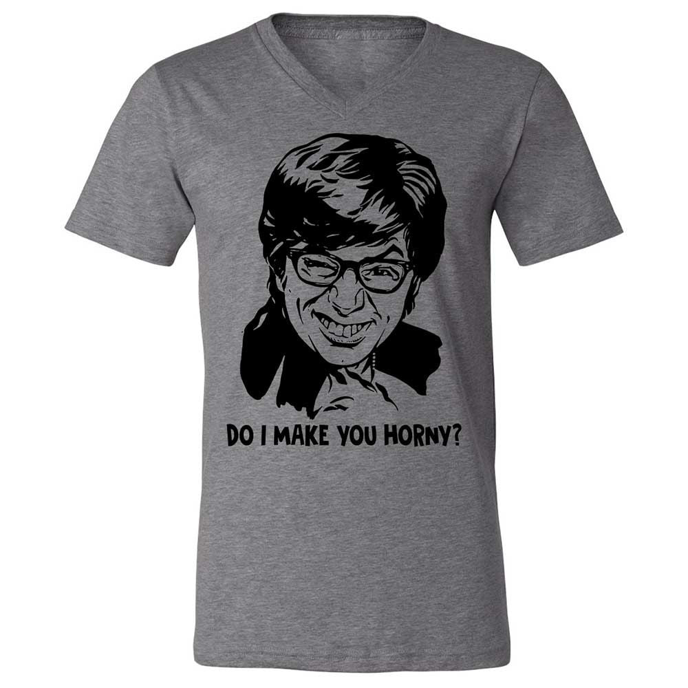 Unisex V-Neck T-Shirt - 88SDLUN3 - Deep Heather - 9