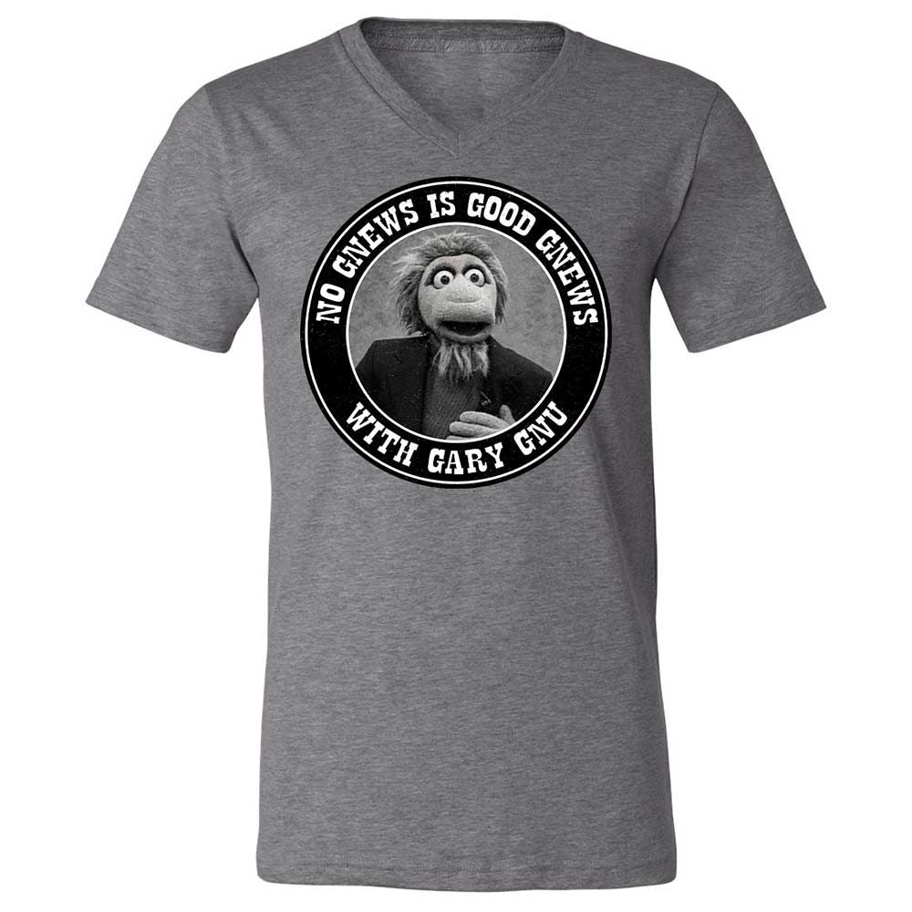 Unisex V-Neck T-Shirt - 2V7PJS9D - Deep Heather - 9