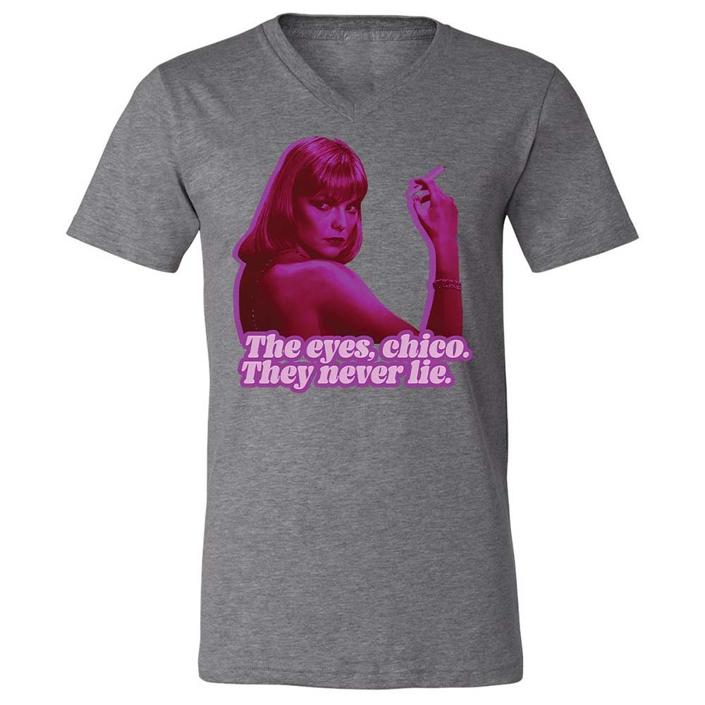 Unisex V-Neck T-Shirt - J5LRWTQW - Deep Heather - 9