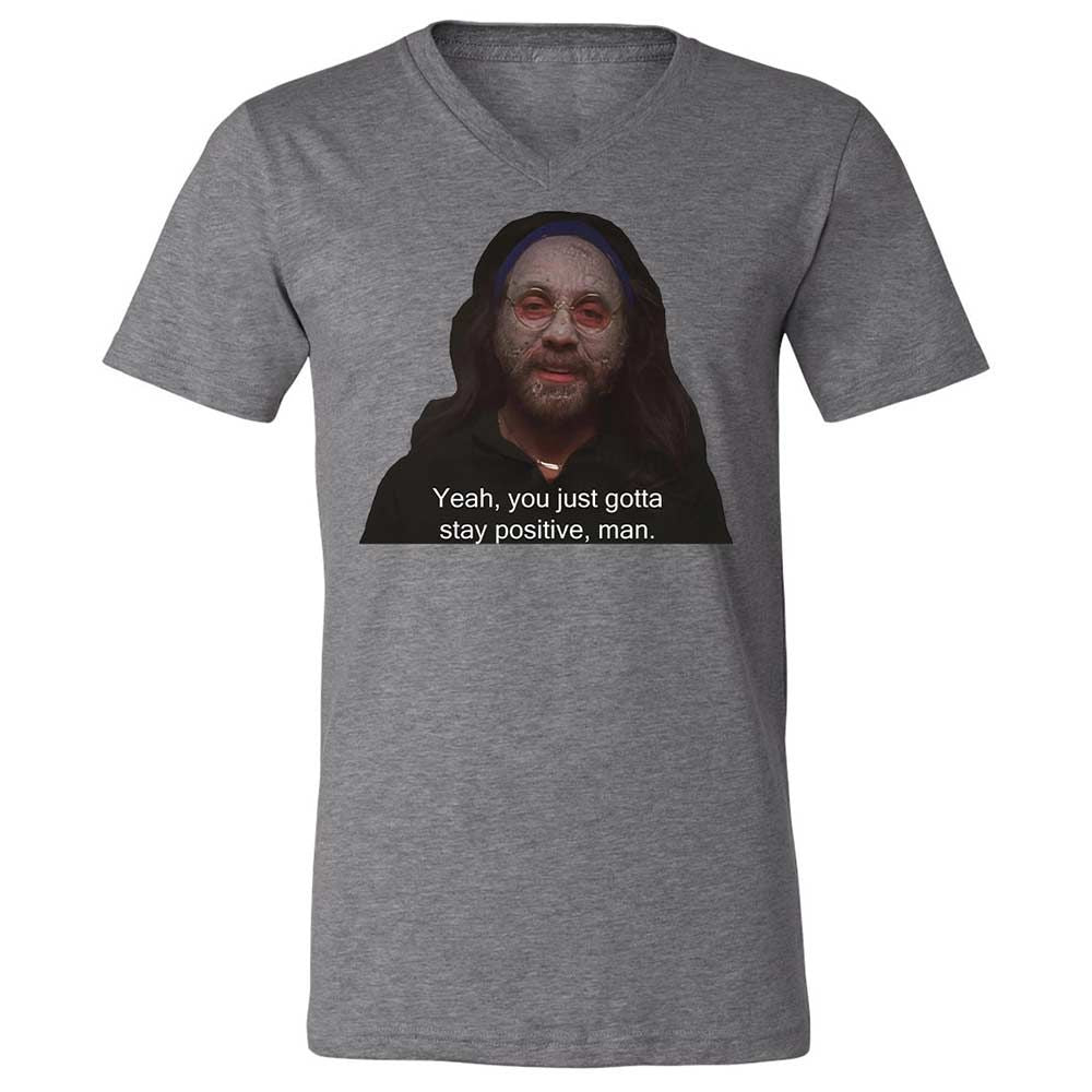 Unisex V-Neck T-Shirt - 9JN31XSN - Deep Heather - 9