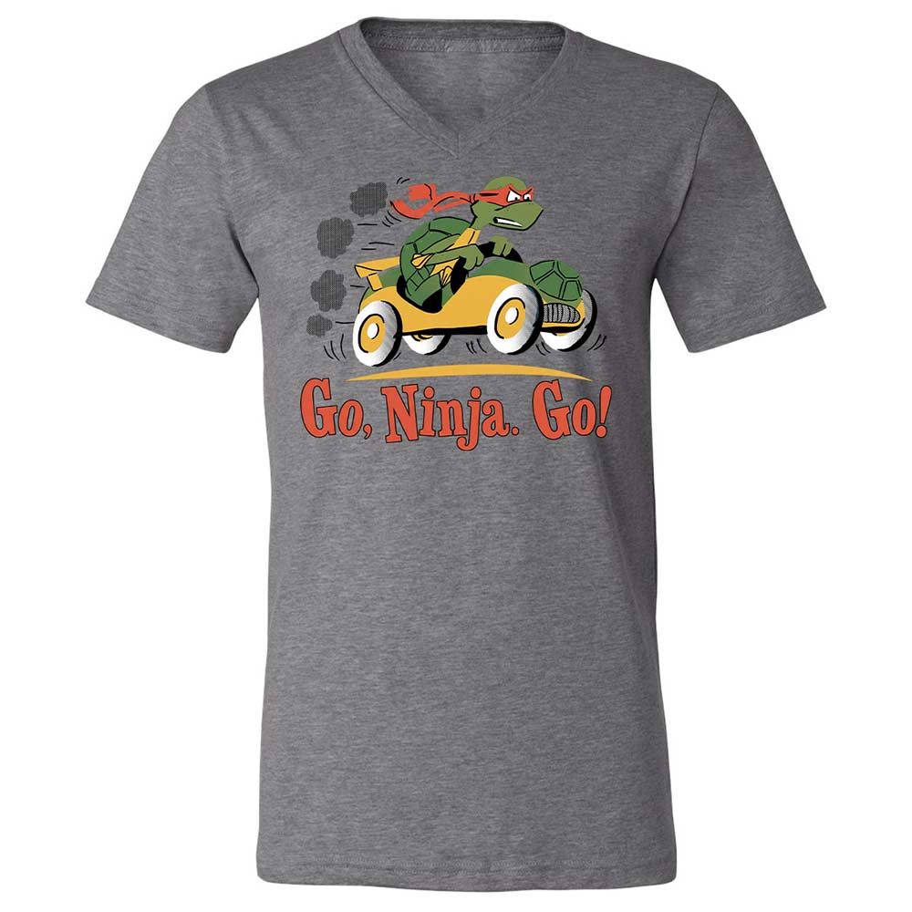 Unisex V-Neck T-Shirt - Z5DSMUE8 - Deep Heather - 9