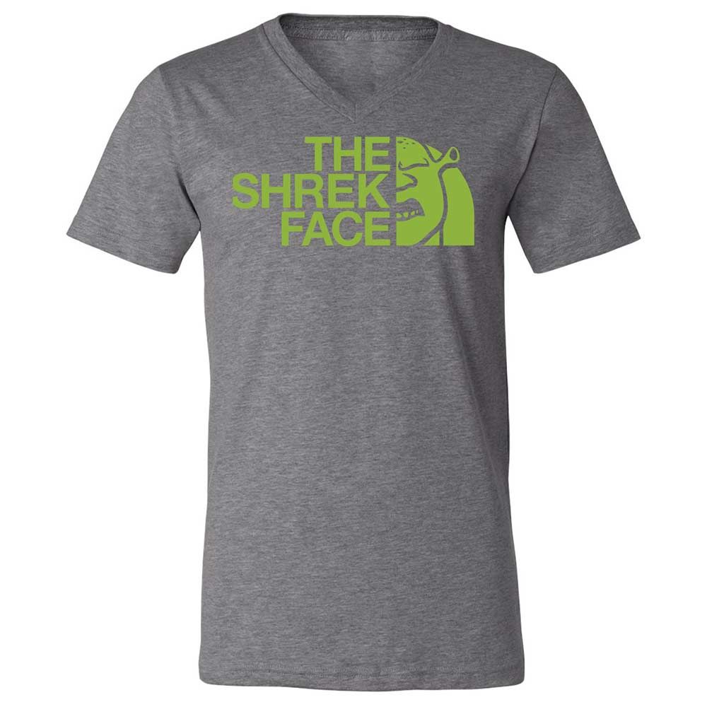 Unisex V-Neck T-Shirt - 4NDXKCHW - Deep Heather - 9