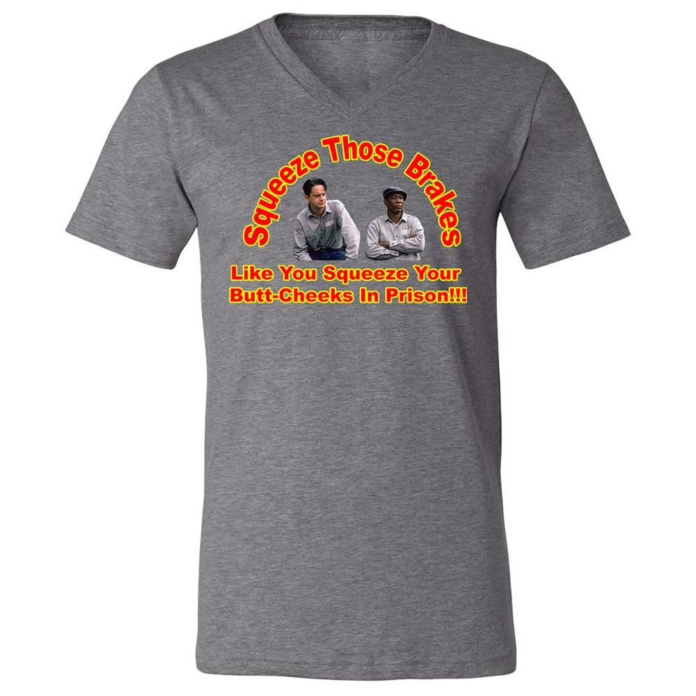 Unisex V-Neck T-Shirt - VT98WLFR - Deep Heather - 9