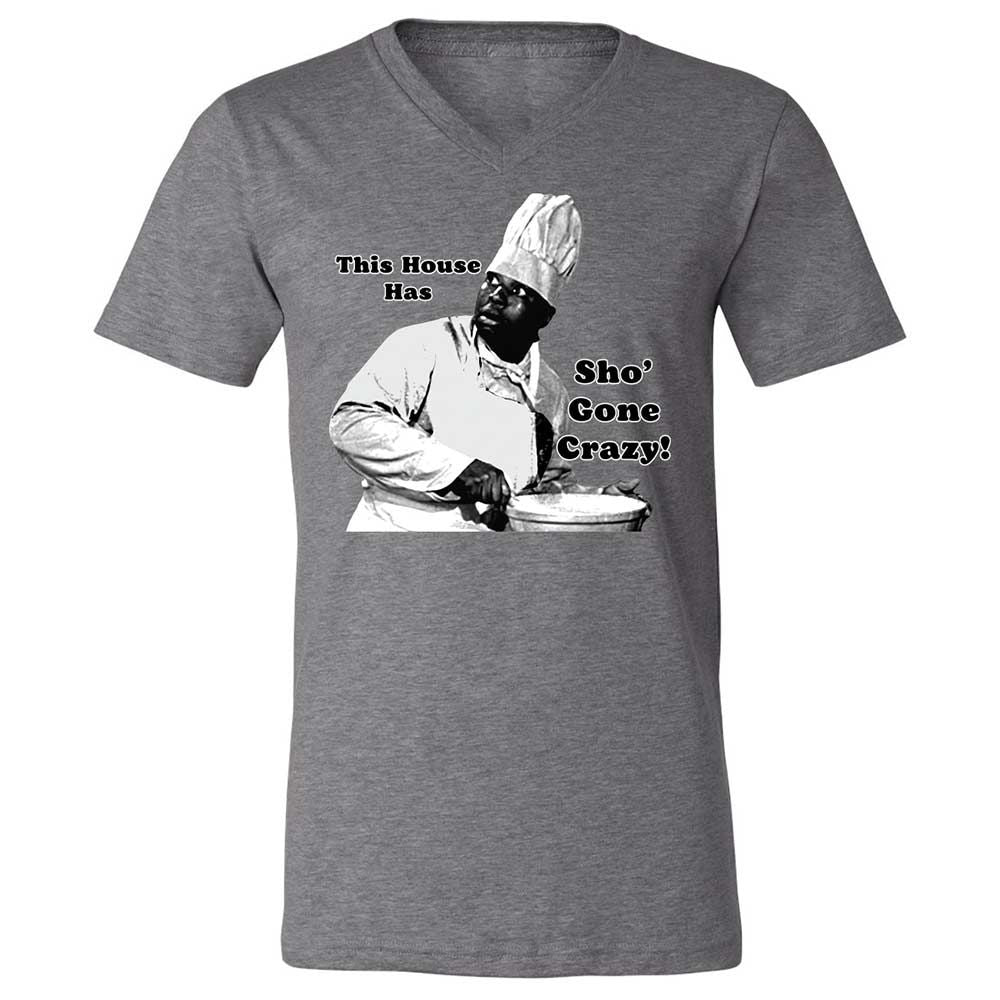 Unisex V-Neck T-Shirt - D2QFEQRA - Deep Heather - 9