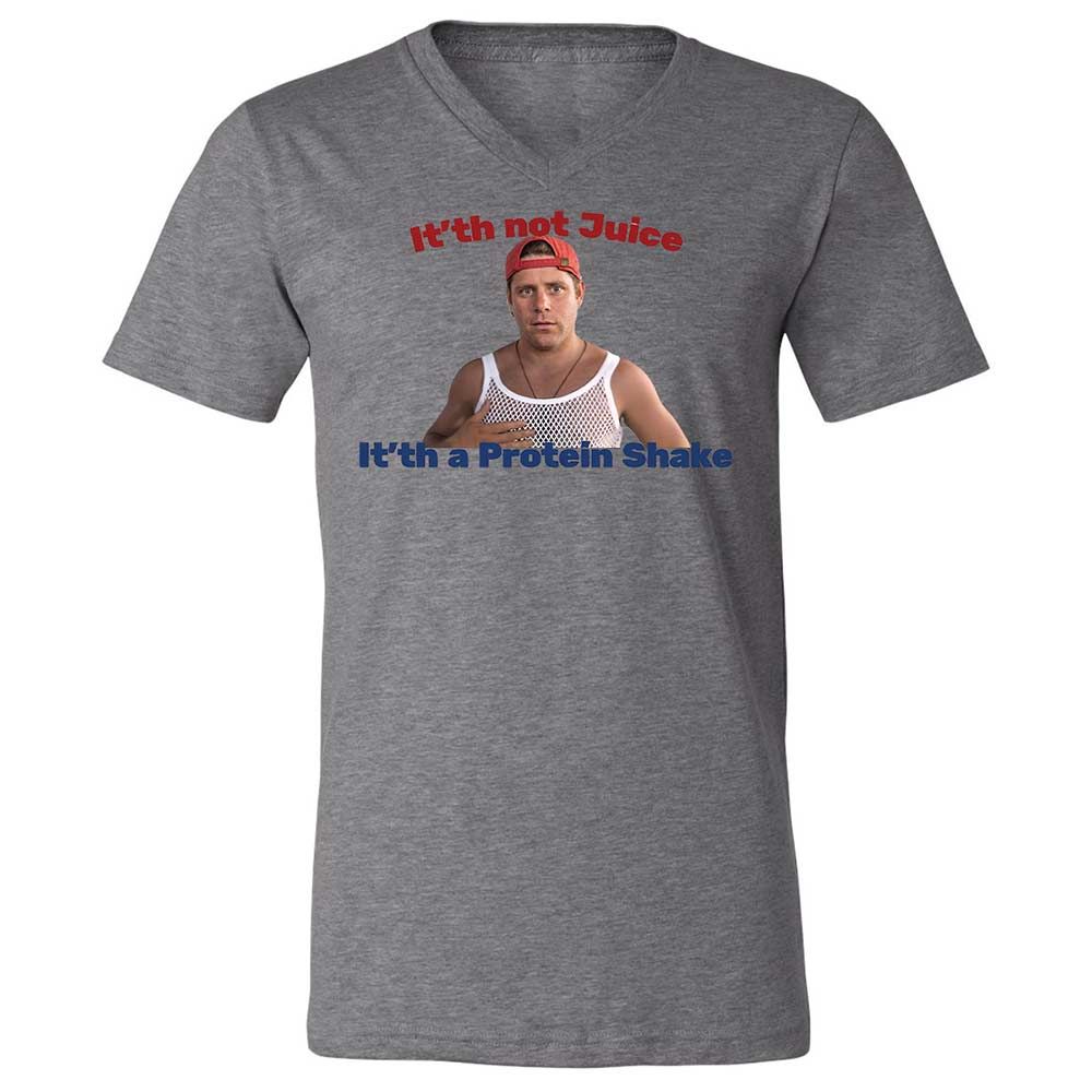 Unisex V-Neck T-Shirt - SH4TAFSV - Deep Heather - 9