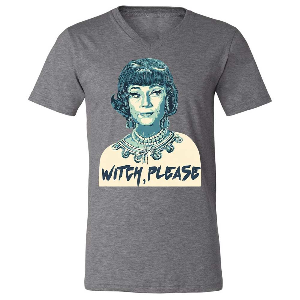 Unisex V-Neck T-Shirt - K6UWBW2V - Deep Heather - 9