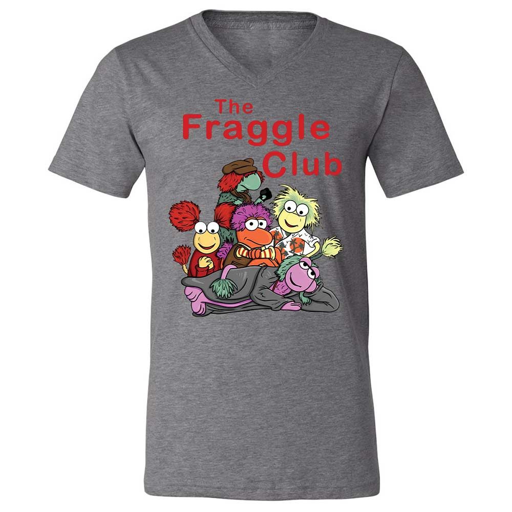 Unisex V-Neck T-Shirt - VETTD6V9 - Deep Heather - 9