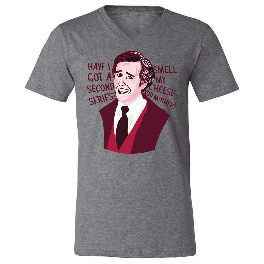 Unisex V-Neck T-Shirt - TTN1YEZG - Deep Heather - 9