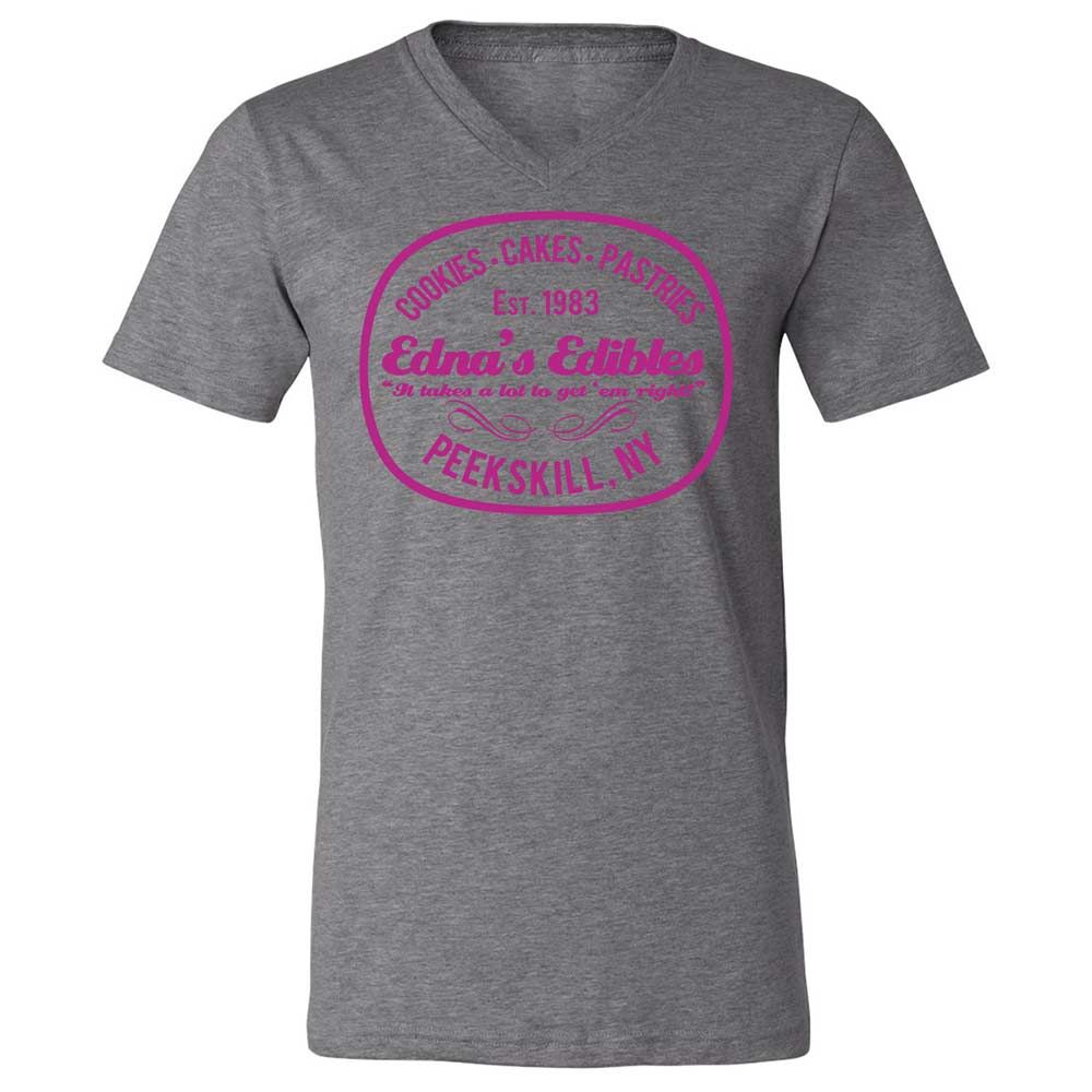 Unisex V-Neck T-Shirt - KAC9GSKU - Deep Heather - 9
