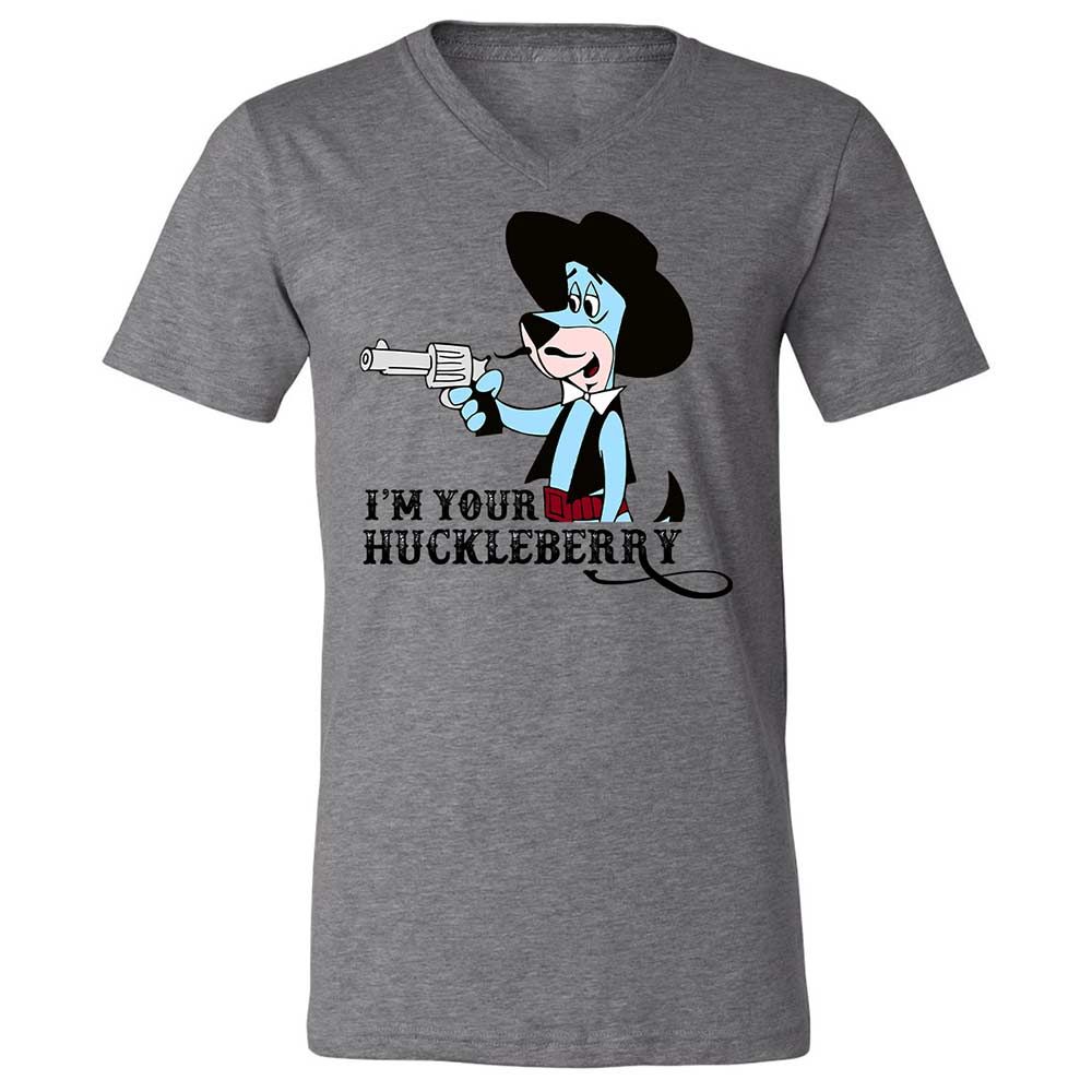 Unisex V-Neck T-Shirt - BH985VSW - Deep Heather - 9