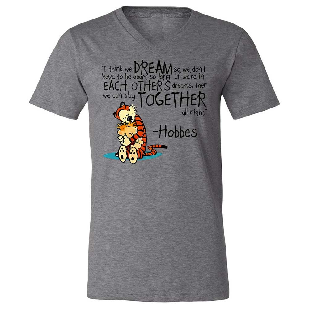 Calvin Hobbes Dreams - Deep Heather - 9