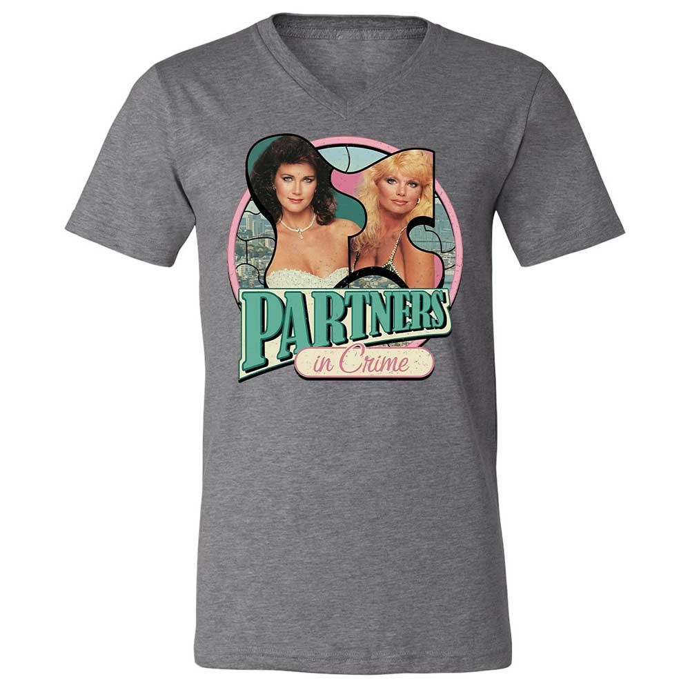 Unisex V-Neck T-Shirt - WBL6W3FH - Deep Heather - 9