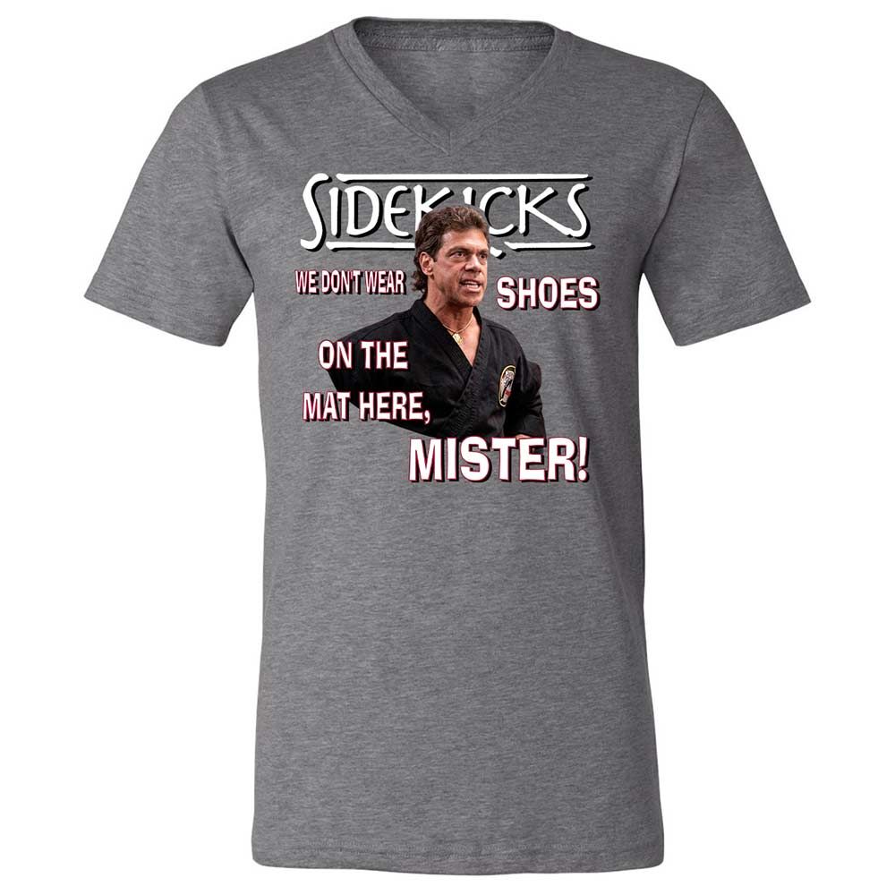 Unisex V-Neck T-Shirt - 8FS5PCCK - Deep Heather - 9
