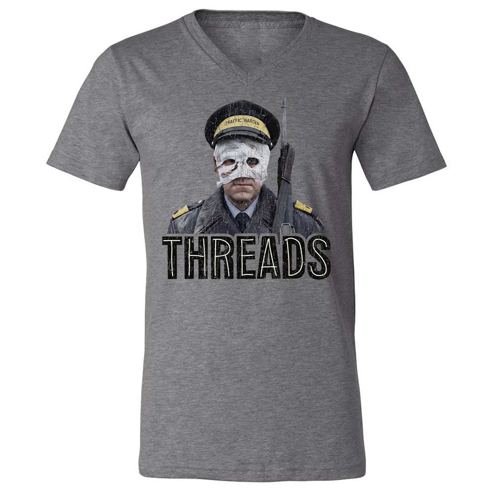 Unisex V-Neck T-Shirt - BMDM164U - Deep Heather - 9