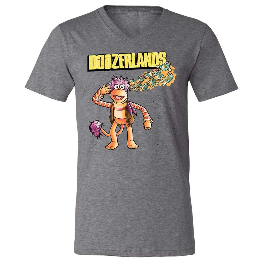 Unisex V-Neck T-Shirt - 3R6U3GJK - Deep Heather - 9