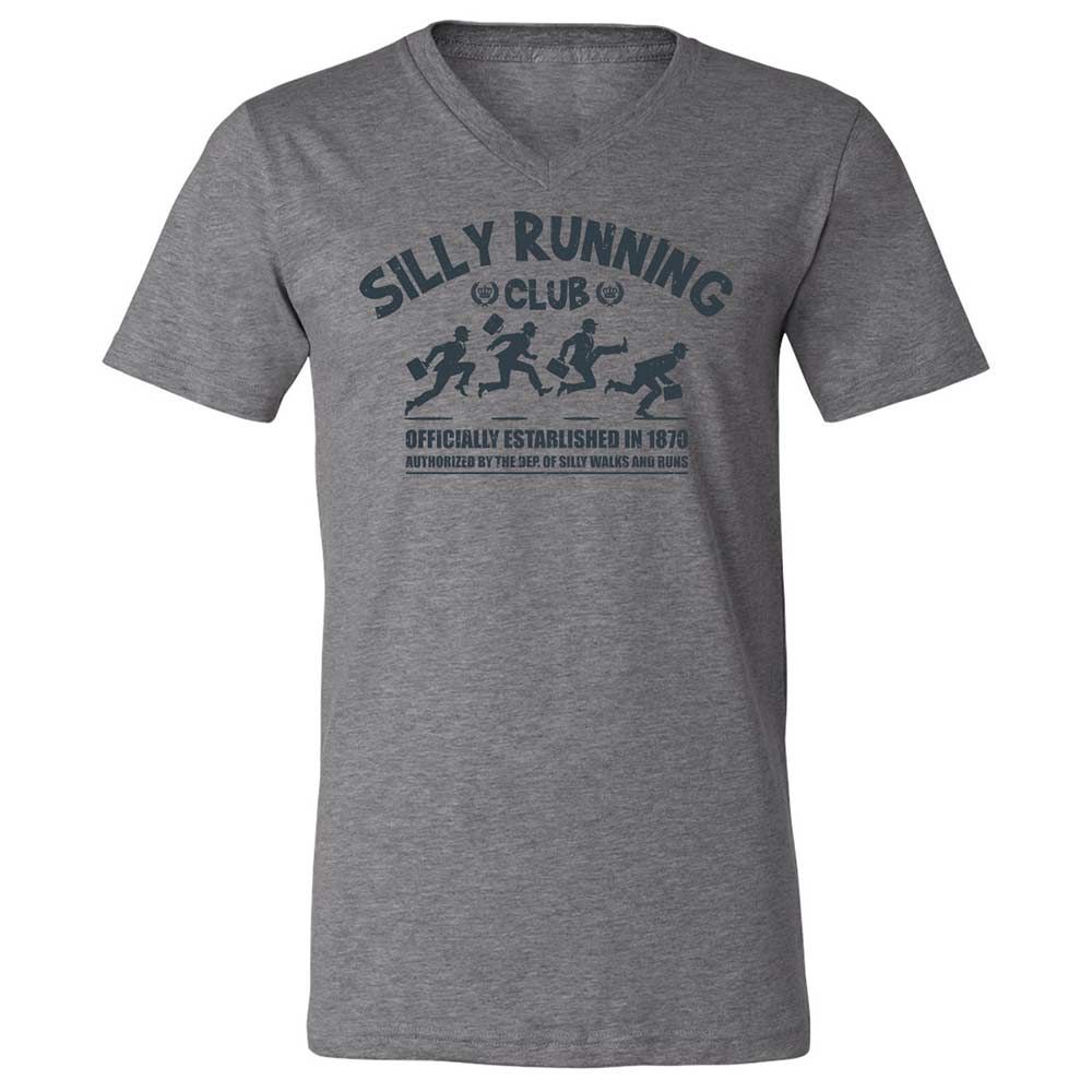 Unisex V-Neck T-Shirt - XC7GA3U8 - Deep Heather - 9