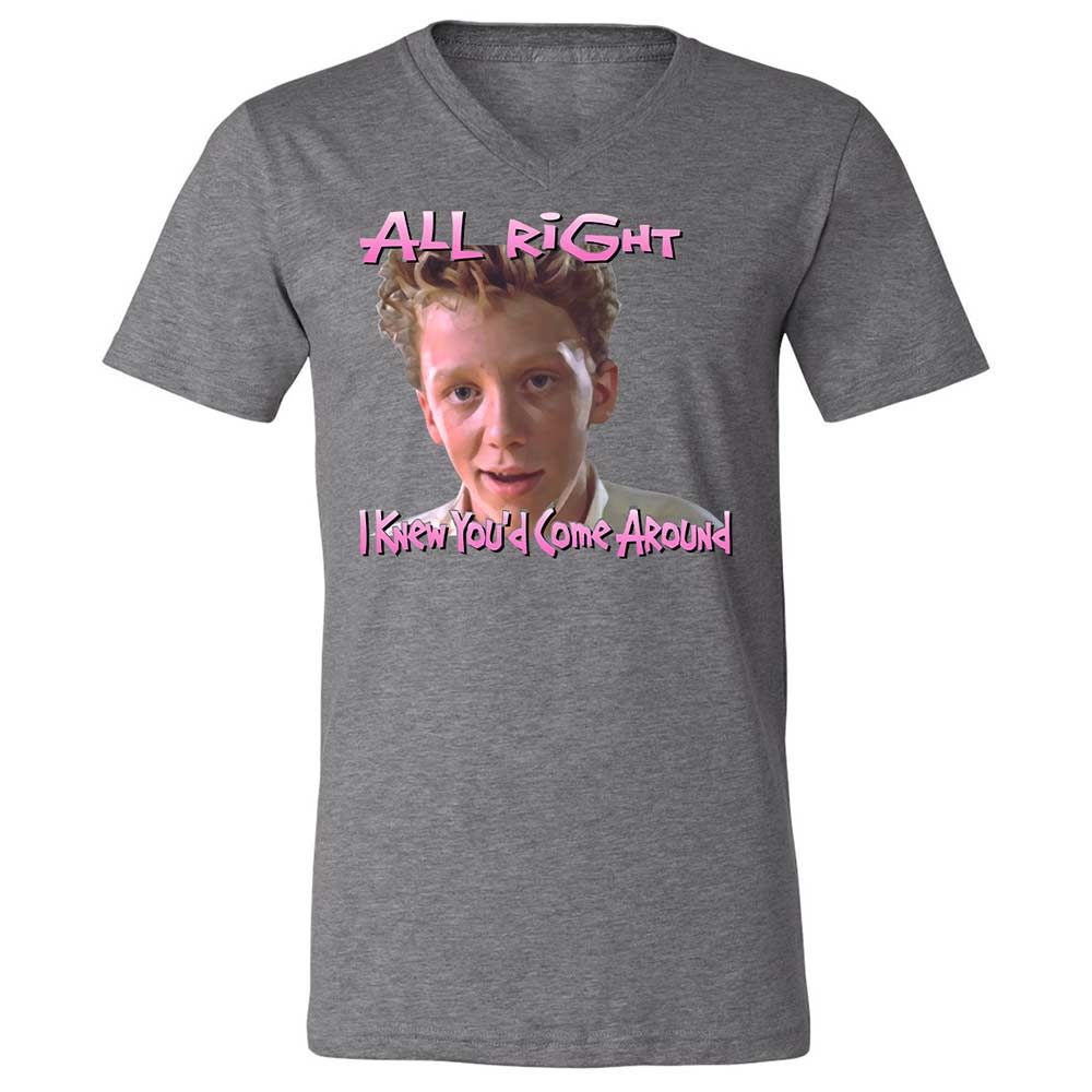 Unisex V-Neck T-Shirt - PSEPN4ZE - Deep Heather - 9