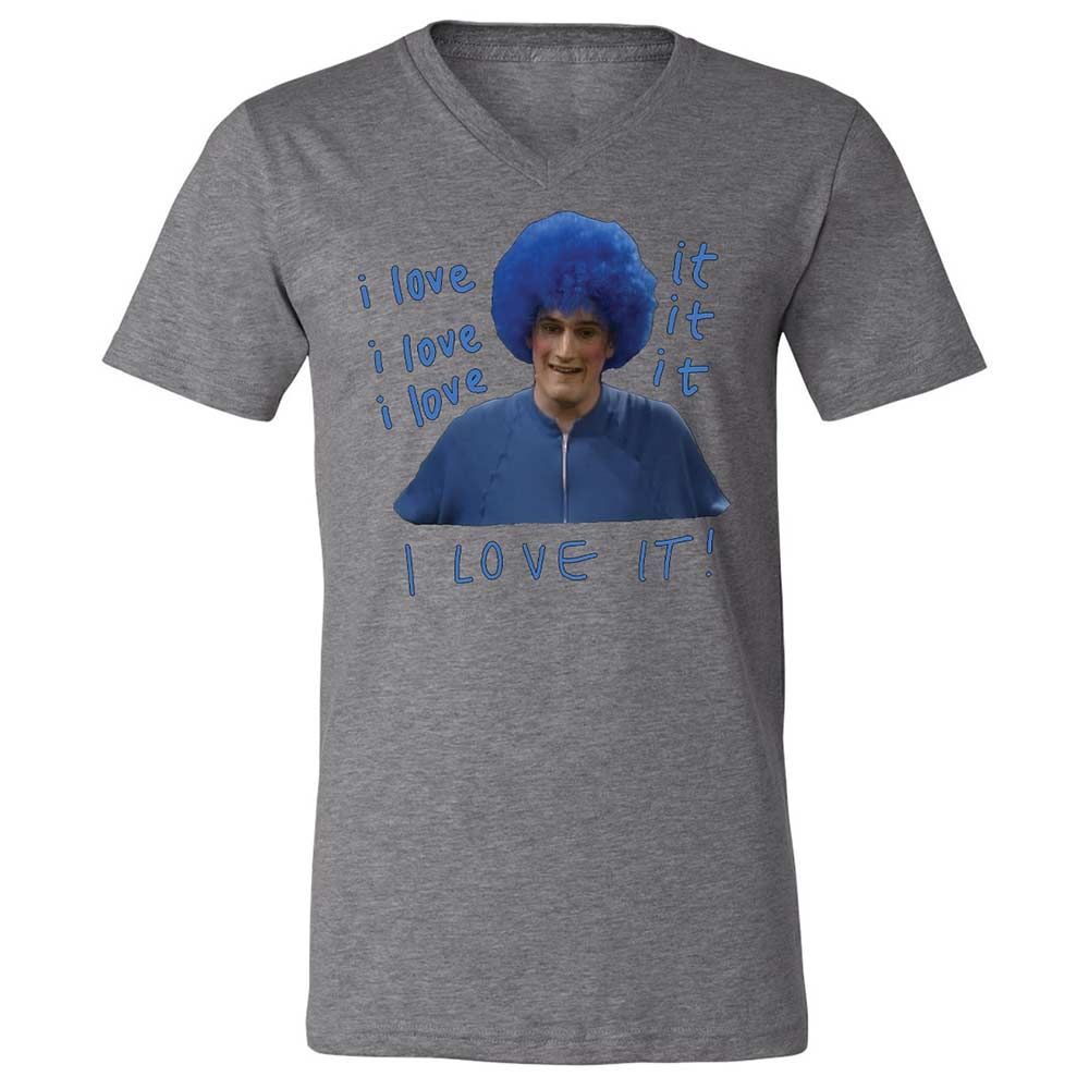 Unisex V-Neck T-Shirt - 136ESRPW - Deep Heather - 9