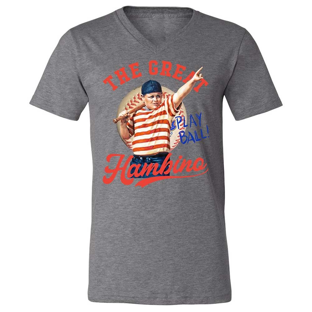 Unisex V-Neck T-Shirt - RRTYDV6Q - Deep Heather - 9