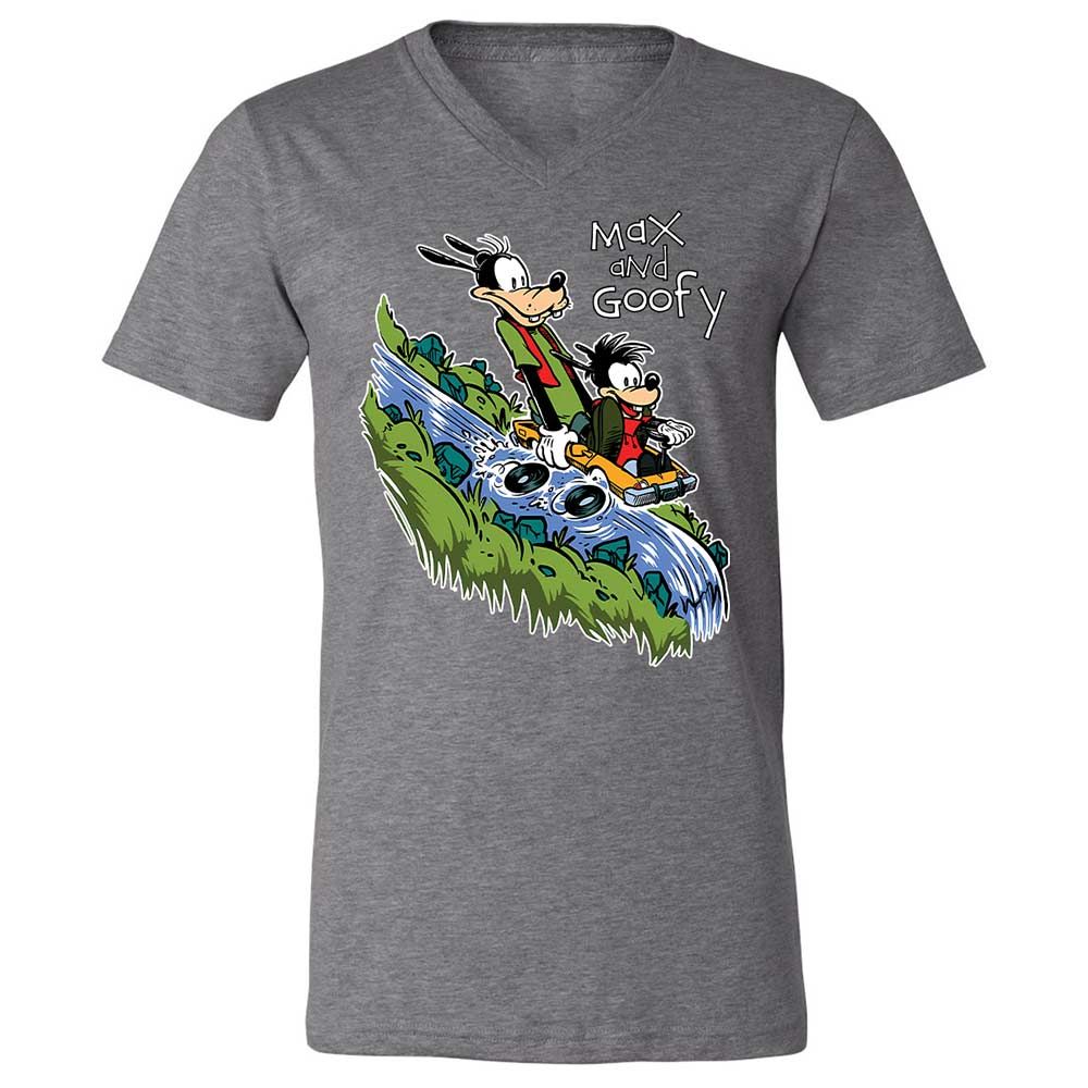 Unisex V-Neck T-Shirt - 6G9PMVRY - Deep Heather - 9
