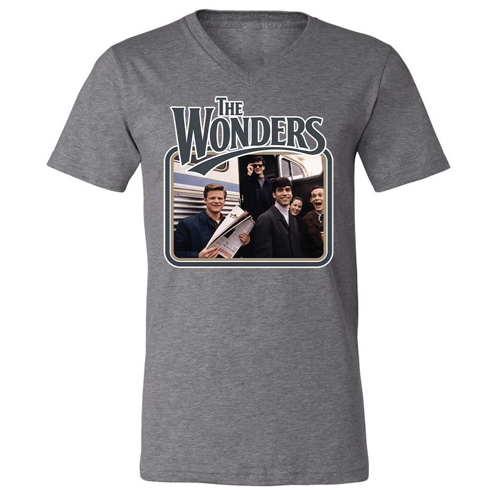Unisex V-Neck T-Shirt - TFHA8KSS - Deep Heather - 9